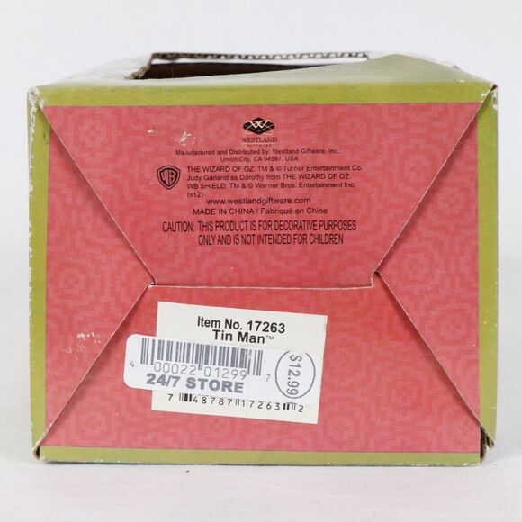 Westland Wizard of Oz Tin Man Bobblehead Ornament 17263 Rare - Picture 4 of 4